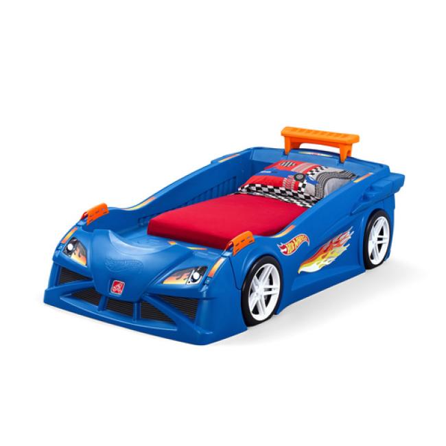 Hot Wheels™ Toddler-To-Twin Race Car Bed™