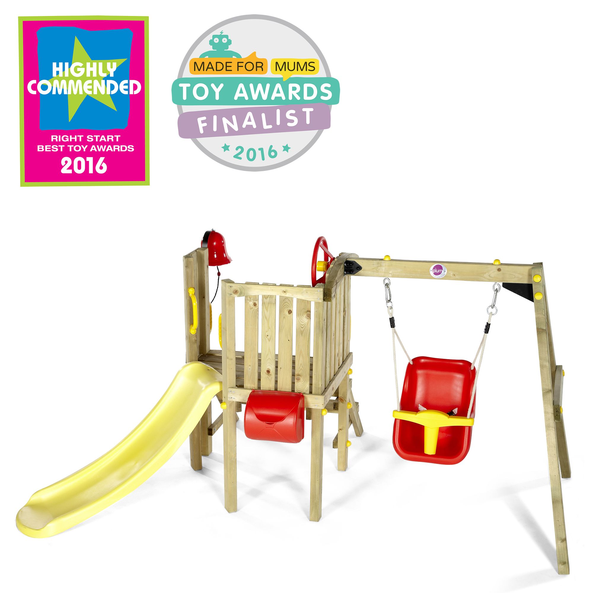 PLUM TODDLERS TOWER WOODEN PLAY CENTRE